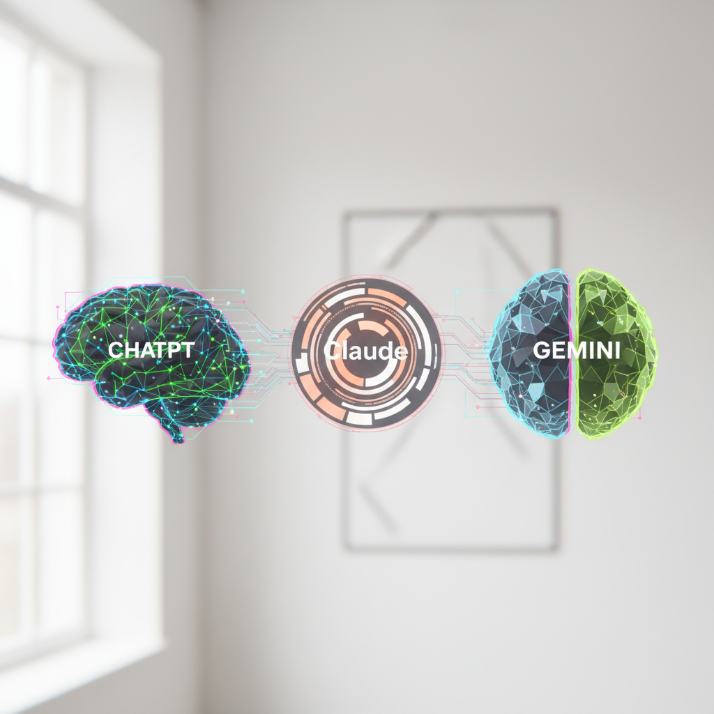 Comparativa de precisión entre ChatGPT, Claude y Gemini