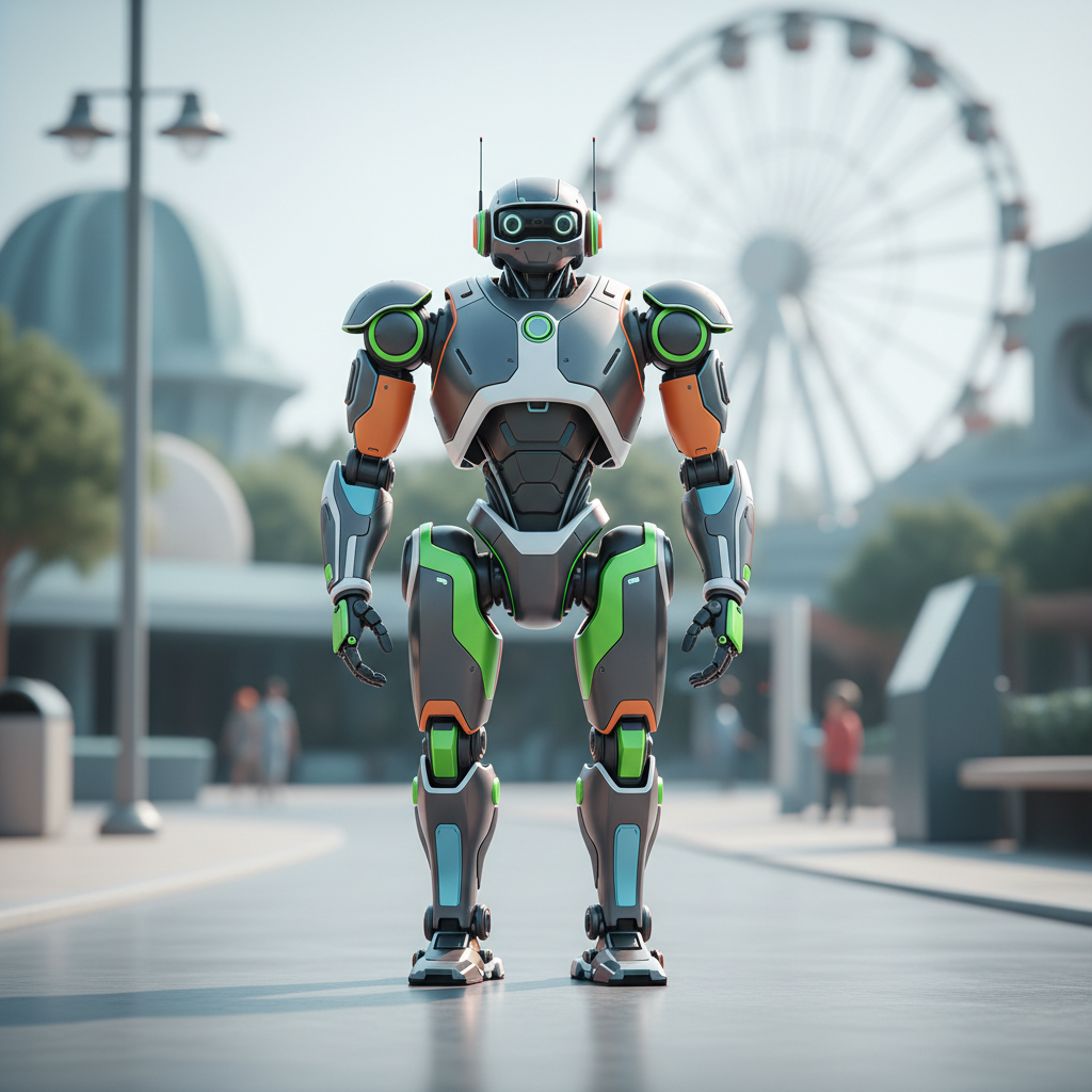 Robot autónomo de Disney impulsado por IA y aprendizaje por refuerzo